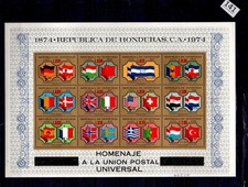 /// HONDURAS 1974 - MNH - FLAGS, UPU