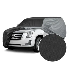 For Land Rover Defender 90 94-97 Car Cover WeatherShield HP Two-Tone Black