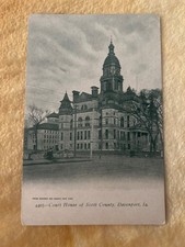 court house of scott county, davenport iowa