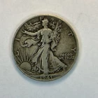 1942 Walking Liberty Half Dollar In Circulated Condition