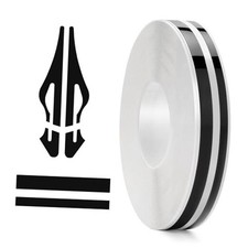 Car Pinstriping Tape, 32Ft Car Vinyl Striping Tape Stripe Decal Black-1