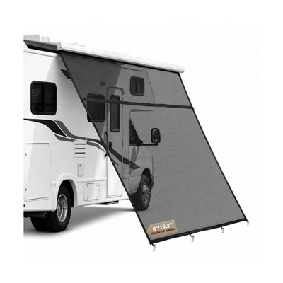 UV Block RV Shade Camper Trailer Motorhome Camper Trailer Canopy Easy Install
