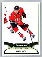 Kirby Dach 4 2021-22 Parkhurst Chicago Blackhawks Card