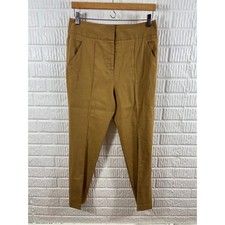 Veronica Beard Lago Stretch Linen Blend Pants...