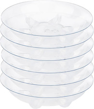 6 Pack Small Tray for Succulent planters Plant Saucer Sturdy Pot Tray,Plant Wate