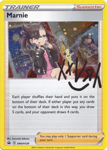 Marnie Holofoil - SWSH: Sword & Shield Promo Cards- SWSH120 NM