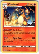 Charizard 025/185 Raro Pokemon Vivid Voltage Quasi Nuovo