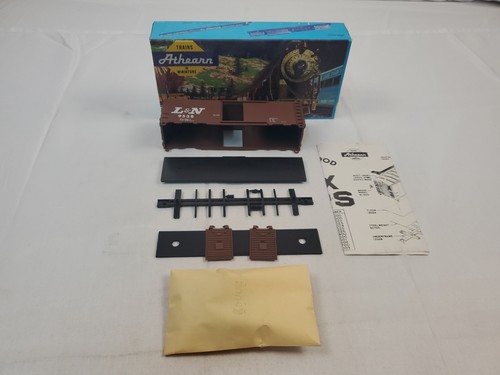 Coche de caja escala Ho Athearn Louisville & Nashville 40' L&N 9538 caja azul  | Condition: New