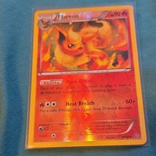 Pokemon TCG Flareon XY Ancient Origins 13/98 Uncommon Reverse Holo EN HP90 2015 on eBay