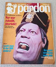 pardon Satirezeitschrift Heft 1 Januar 1975 d...