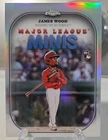 2025 Topps Chrome Update James Wood Major League Minis RC #MM-9 SSP