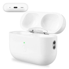 Charging Case for AirPods Pro 2nd 2022  1st 2019 Gen 450mAh Charger Box with Bl