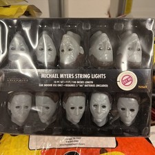 BRAND NEW HALLOWEEN H20 MICHAEL MYERS STRING LIGHTS SPIRIT HALLOWEEN 2018