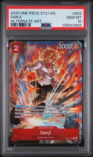 Sanji (Parallel) graded PSA 10 for sale on eBay
