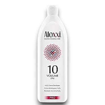 Aloxxi 10 Volume 3% H2O2 Creme Developer 33.8 oz - NEW - FREE SHIPPING