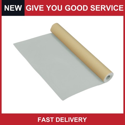 150G Suede Headliner Fabric 80''Lx47''W Foam Back Car Roof Repair Light Gray