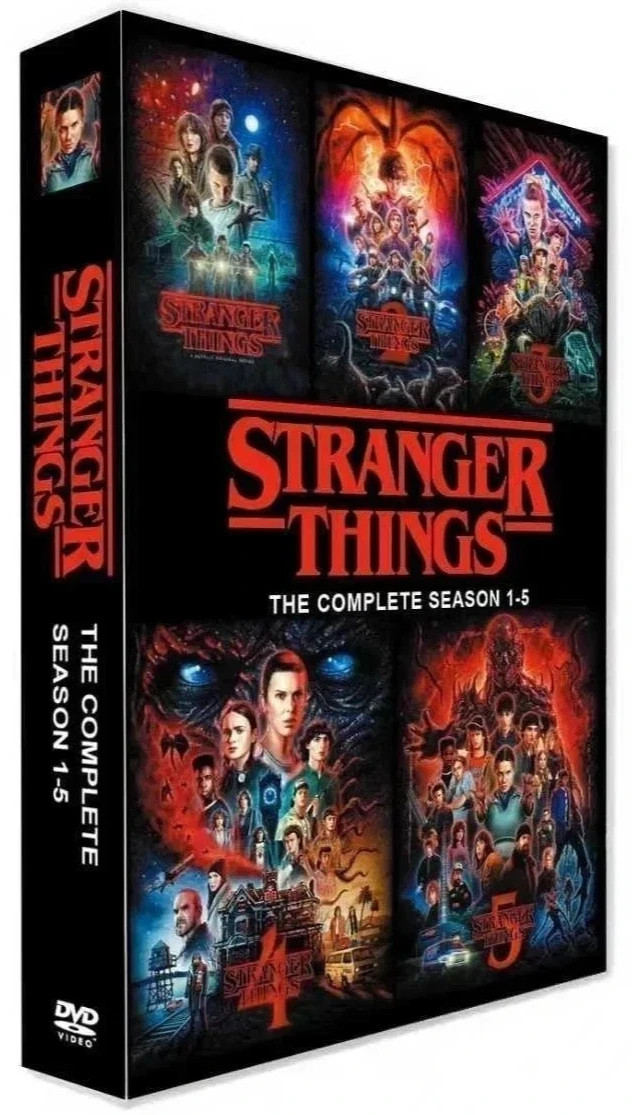 Stranger Things Season 1-5 DVD  Boxset NEW US SELLER