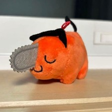 Chainsaw Man Pochita Plush Mascot Sleeping Face Figure