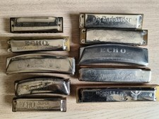 Vintage Hohner harmonica x 10