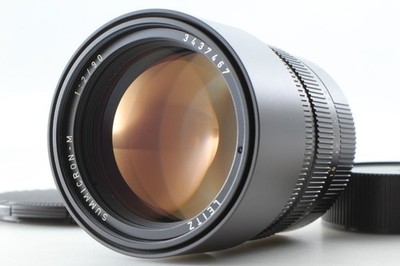 ''Top Mint'' Leica Leitz Summicron-M 90mm f/2 E55 Lens Black M Mount 4th v4 JAPAN