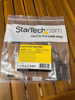 StarTech.com DisplayPort to VGA Active Adapter DP2VGA3