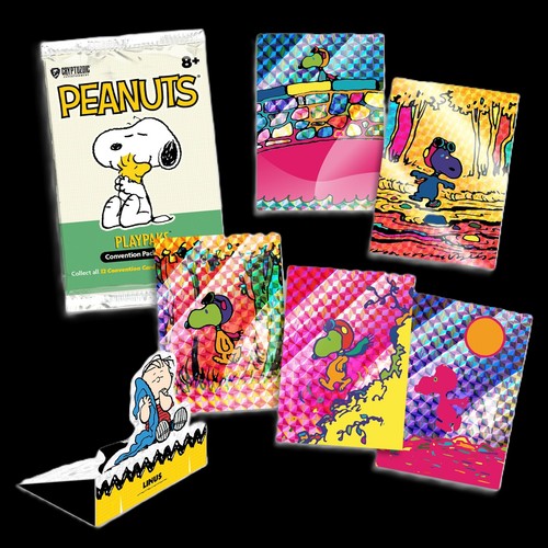SDCC 2025 Exclusive Cryptozoic Peanuts Playpak Convention Packs 1 and 2 Sealed - Picture 3 of 4