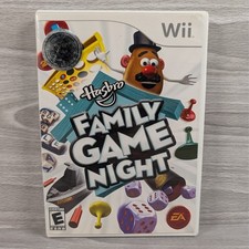 Hasbro Family Game Night (Wii, 2008) CIB w/ Insert, Complete, Tested & Works