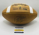 Peyton Manning Signed Football With COA (PC481395) (Colts, Broncos)