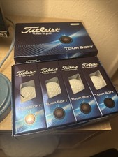 Titleist Tour Soft Golf Balls Brand New White 12