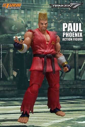 TEKKEN 7: PAUL PHOENIX 1/12 Action Figure 18 cm STORM COLLECTIBLES - Imagen 2 de 15