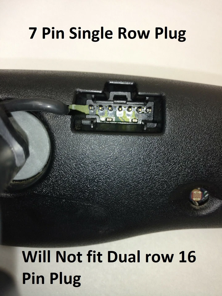 1999-2002 Silverado Sierra Tahoe Yukon Rear View Mirror Auto Dim Compass Temp  - Image 2 of 4