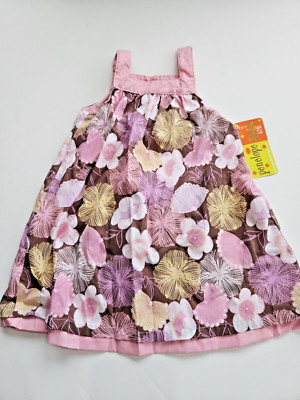 Penelope Mack Infant Girl's 18 Months 2 Pink Sleeveless Dress with Diaper Cover