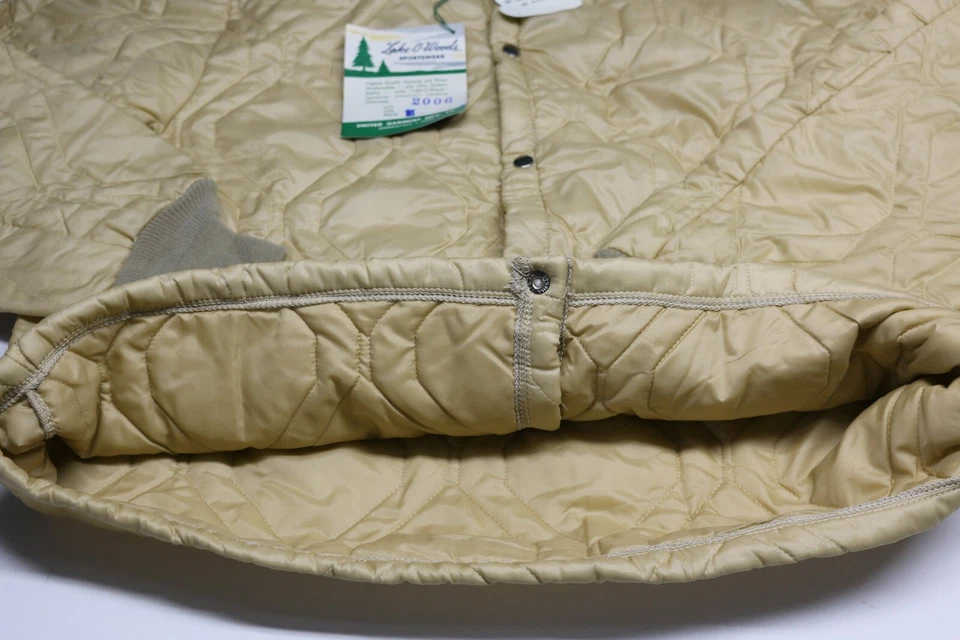 RARE pre-1960's Lake-O-Woods insulated sportsman hunting suit NEW w/TAGS - Image 3 of 4