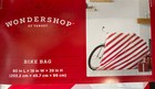 Large Bike Bicycle Gift Bag Red White Stripe 80"x18"x39" Birthday Christmas