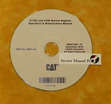 SEBU7040 CAT 3176C and 3196 Marine Engines Operation Maintenance Manual 2XR 6BW