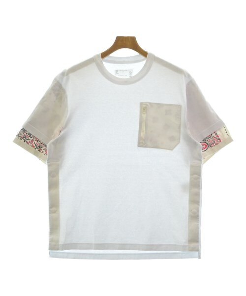sacai T-shirts/Cut & Sewns White 1(Approx. S) 2200526384464 sacai T-shirts/Cut & Sewns White 1(Approx. S) 2200526384464