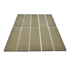 G10 - Medium-Textured Desert Tan .187" x 1.7" x 5"/ Knife Handle Scales 10 pcs.