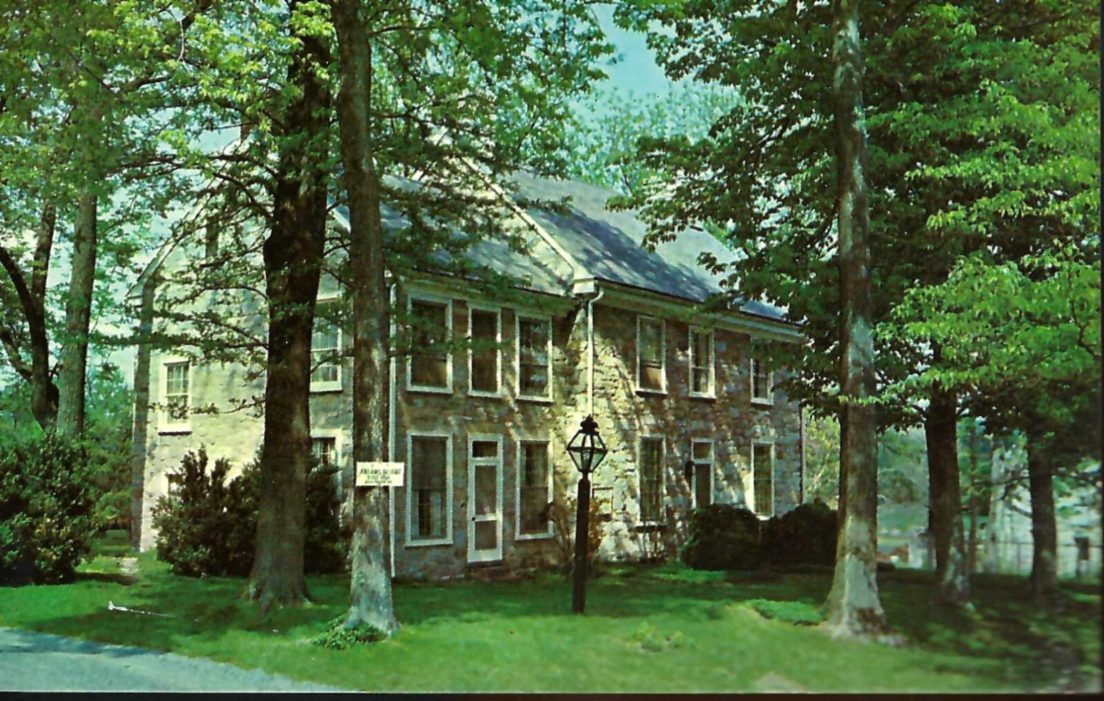 Vintage Postcard, Abrams Hollingsworth's Delight, Winchester, Virginia