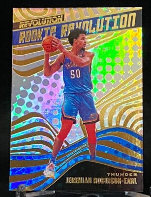 2021-22 Revolution Rookie Revolution #4 Jeremiah Robinson-Earl OKC Thunder