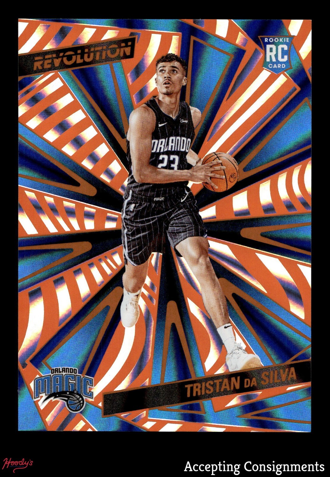 2024-25 Panini Revolution Sunburst #142 Tristan da Silva RC ROOKIE MAGIC 55/75