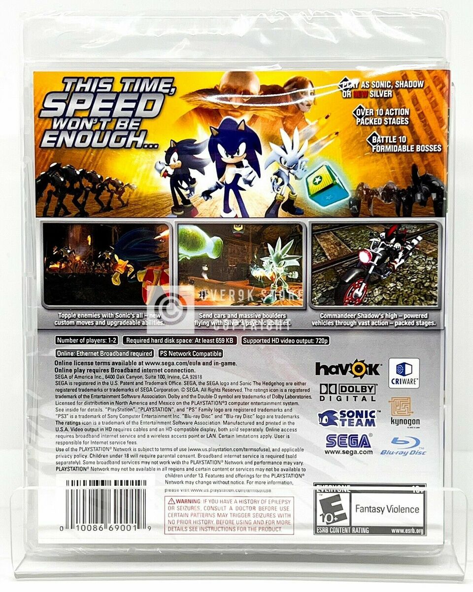 Sonic The Hedgehog - PS3 - Brand New | Factory Sealed