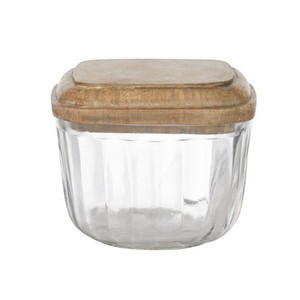 ACADEMY Hemingway Glass Storage Jar 9 x 9 x 7.5cm