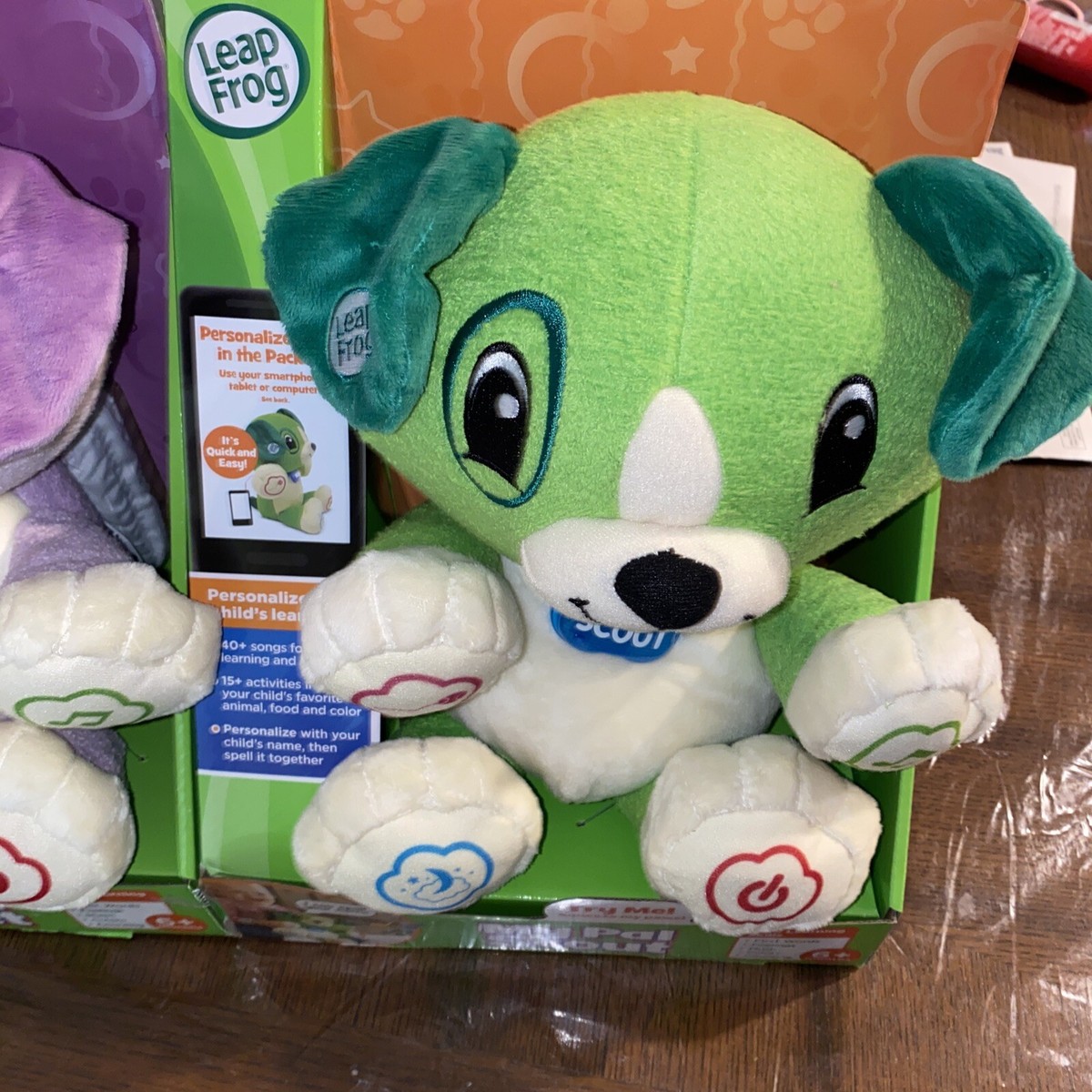 NEW NIB Leapfrog My Pal Scout Green Learning Talking Interactive