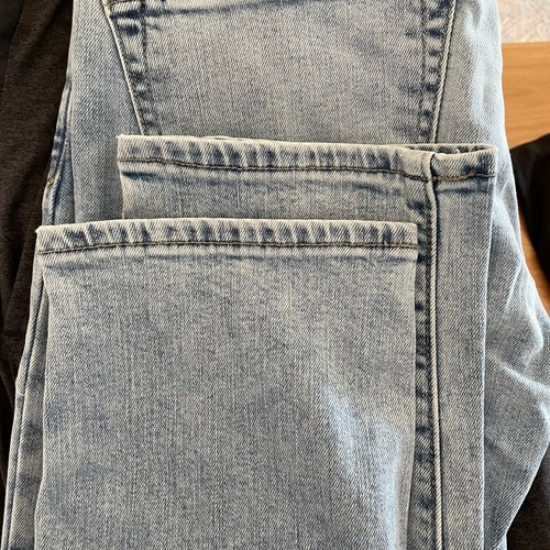 Abercrombie & Fitch Straight Stretch Jeans Light Wash Denim Men's Size 29x32 - Picture 7 of 7