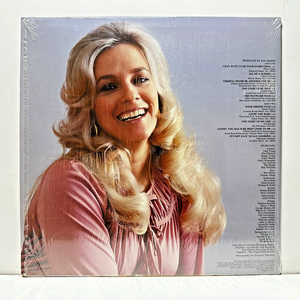 Vinyl Connie Smith LP New Horizons 1978 Shrink NM/NM - Image 2 of 3