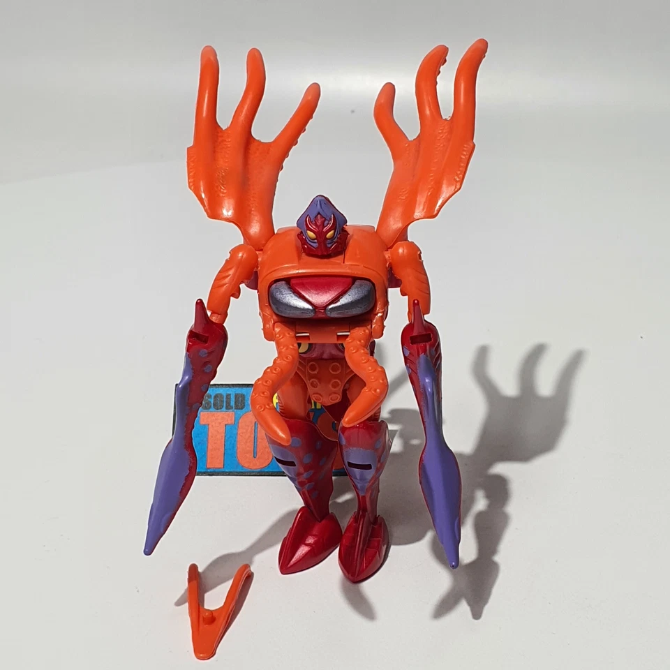 Vtg Transformers Beast Wars CLAW JAW figure COMPLETE w TAIL Basic Class Maximal - Image 3 of 4