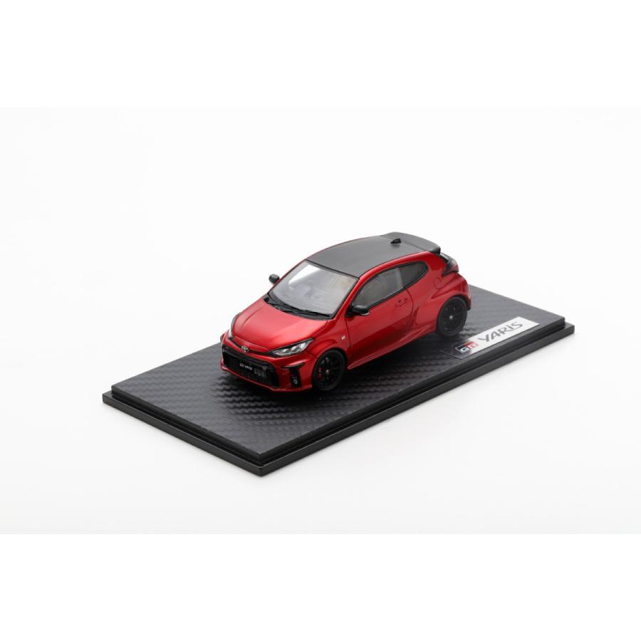 1:43 Scale Spark GR YARIS Collection Model Emotional Red II