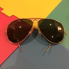 1960s Bausch Lomb Ray Ban Aviator Outdoorsman sunglasses 1/10 12K GF