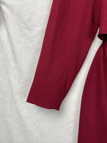 Vintage 80s Jones NY Dress Womens 12Petite Cocktail Shoulder Pads Professional - Picture 4 of 15