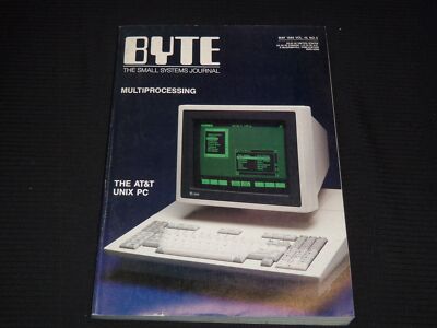 1985 MAY BYTE MAGAZINE - MULTIPROCESSING COVER - L 13593 | eBay